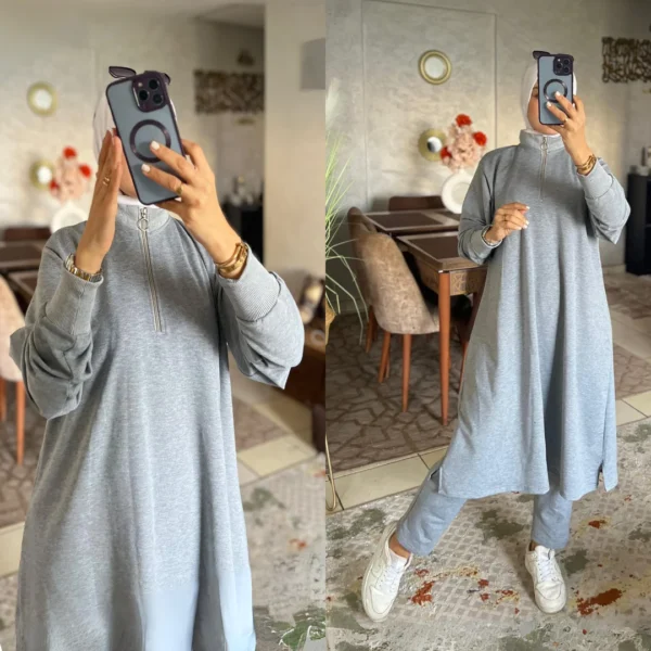 ⁦طقم الأناقة شتاء 2 قطع (ref-004)⁩ - الصورة ⁦3⁩