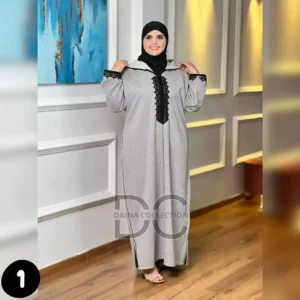 جلابة مخزنية بثوب دافئ (.ref 061)